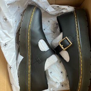 Dr. Martens Black Mary Jane Shoes